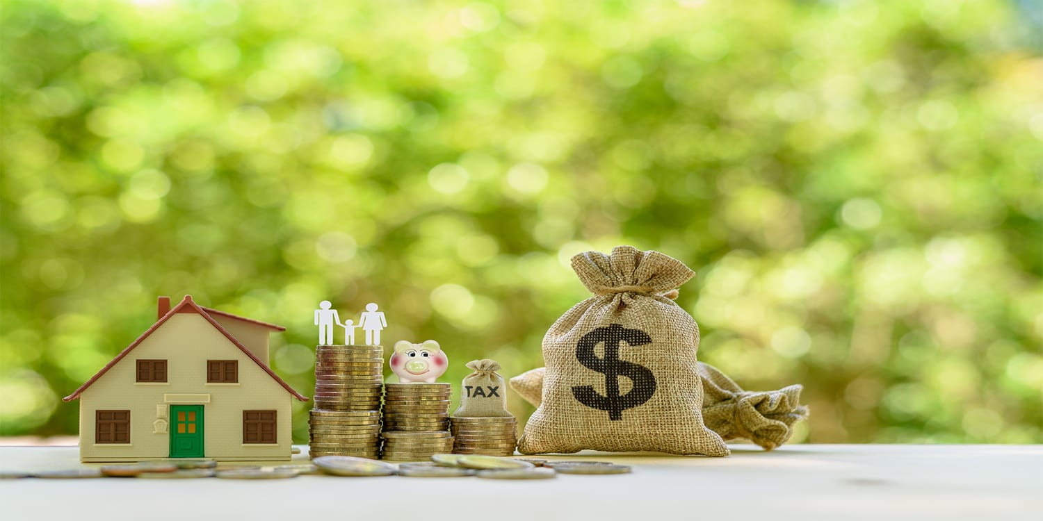 Property taxes - tax default concept
